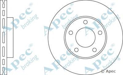 APEC BRAKING dsk2200 -  Тормозной диск